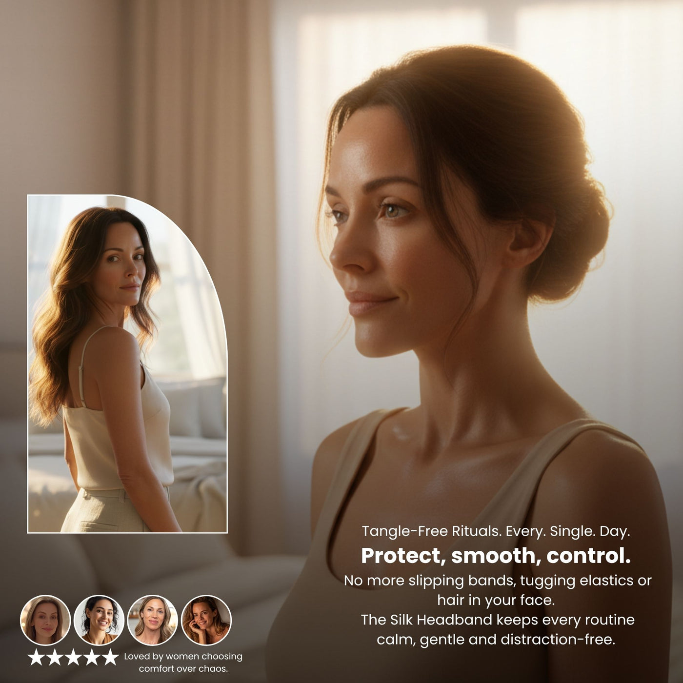 Silk Glow Headband